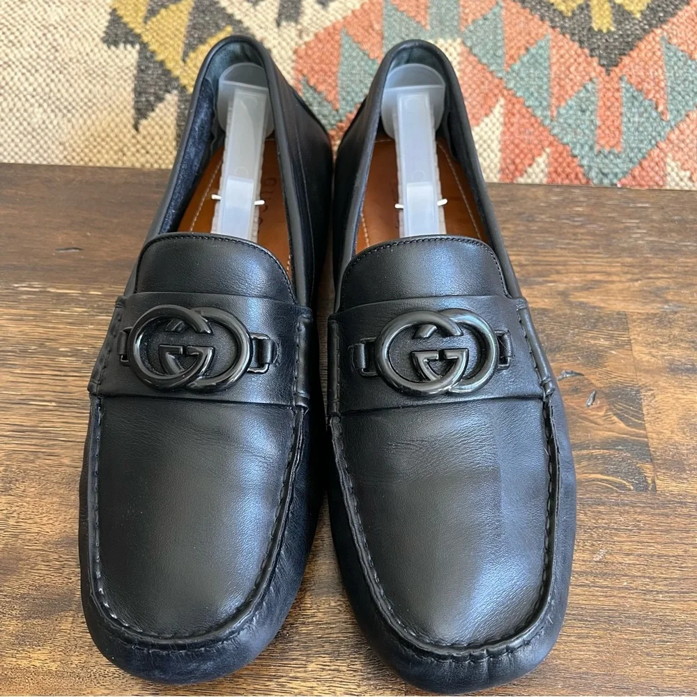 Gucci Havel $970 Interlocking G Drivers Loafers Gucci Size 9 US9.5